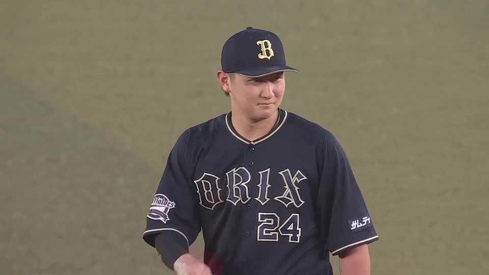 【4回裏】ファインプレー!! バファローズ・紅林弘太郎 センターへ抜けそうな打球を上手くさばき、俊足のバッターをアウトに取る!! 2022年9月3日 千葉ロッテマリーンズ 対 オリックス・バファローズ