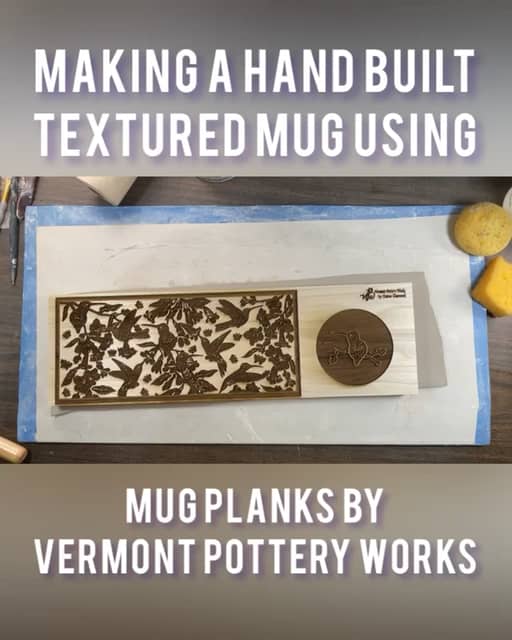 Making a Hand Built Textured Mug on Vimeo