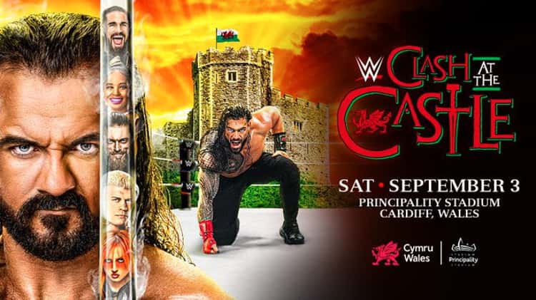 CLASH AT THE CASTLE 2022 - ROMAN REINGS VS DREW MCINTYRE