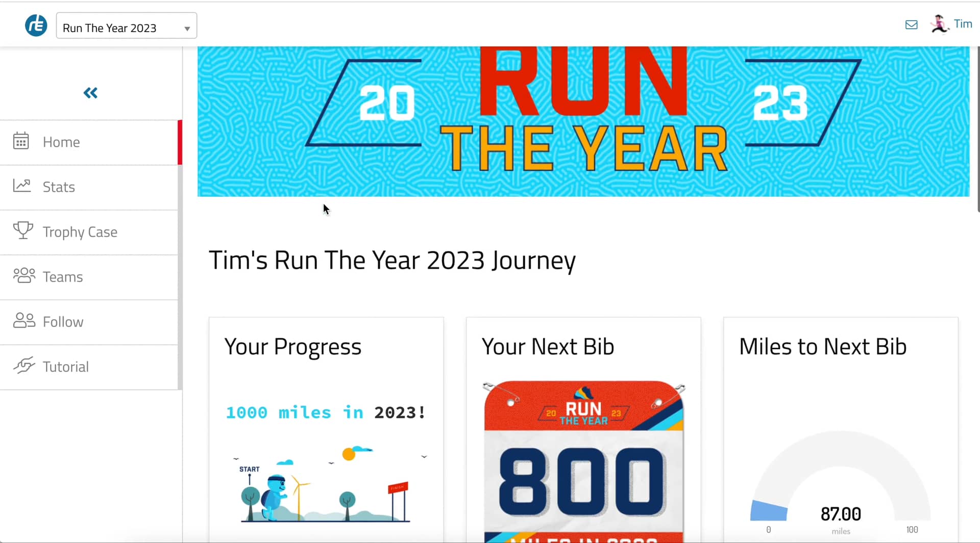 Official Run The Year® 2023 Tracker Overview on Vimeo