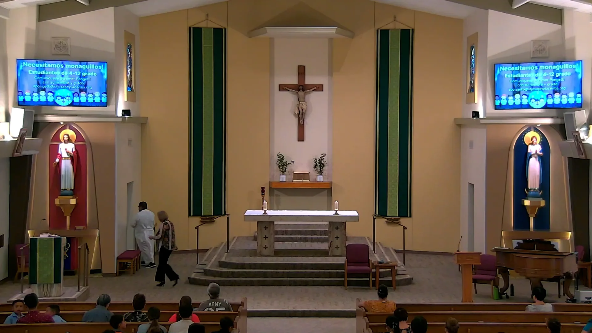 Sunday Mass (12:00 PM) in Spanish on Vimeo