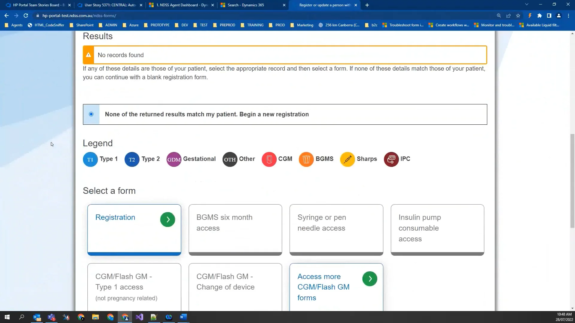 NDSS HP Portal Demo