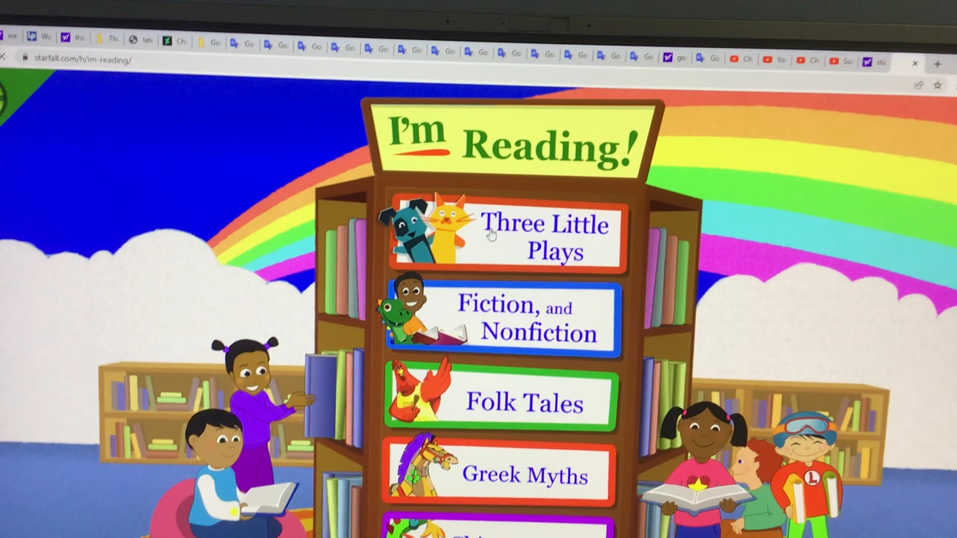 Dog and cat starfall on computer by starfall on vimeo