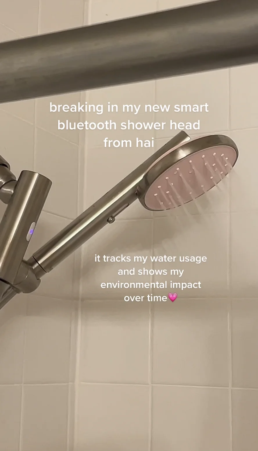 Smart Showerhead Rose Quartz (1.8 gal/min) Ashley Corbo on Vimeo
