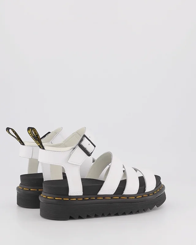 Dr marten blaire online sandals white