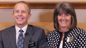 President Barry McKay and Sister Julie McKay of the Missouri St. Louis Mission