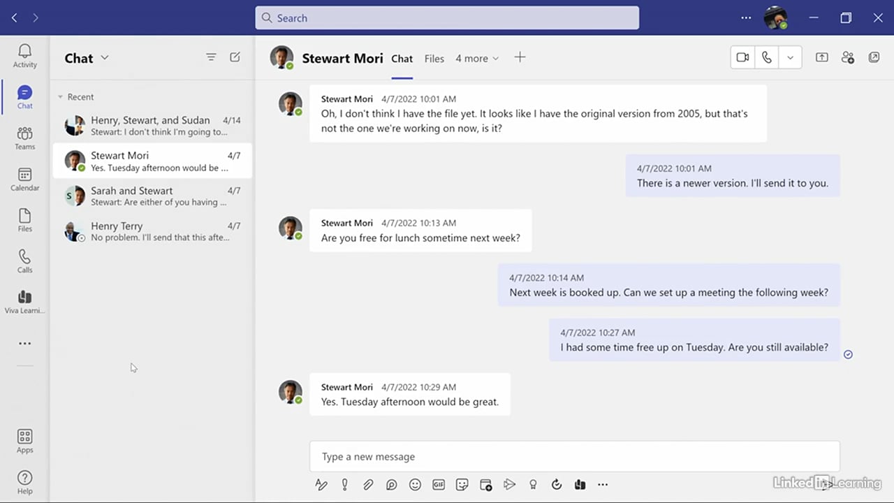 19. Chat with people outside of your organization on Vimeo