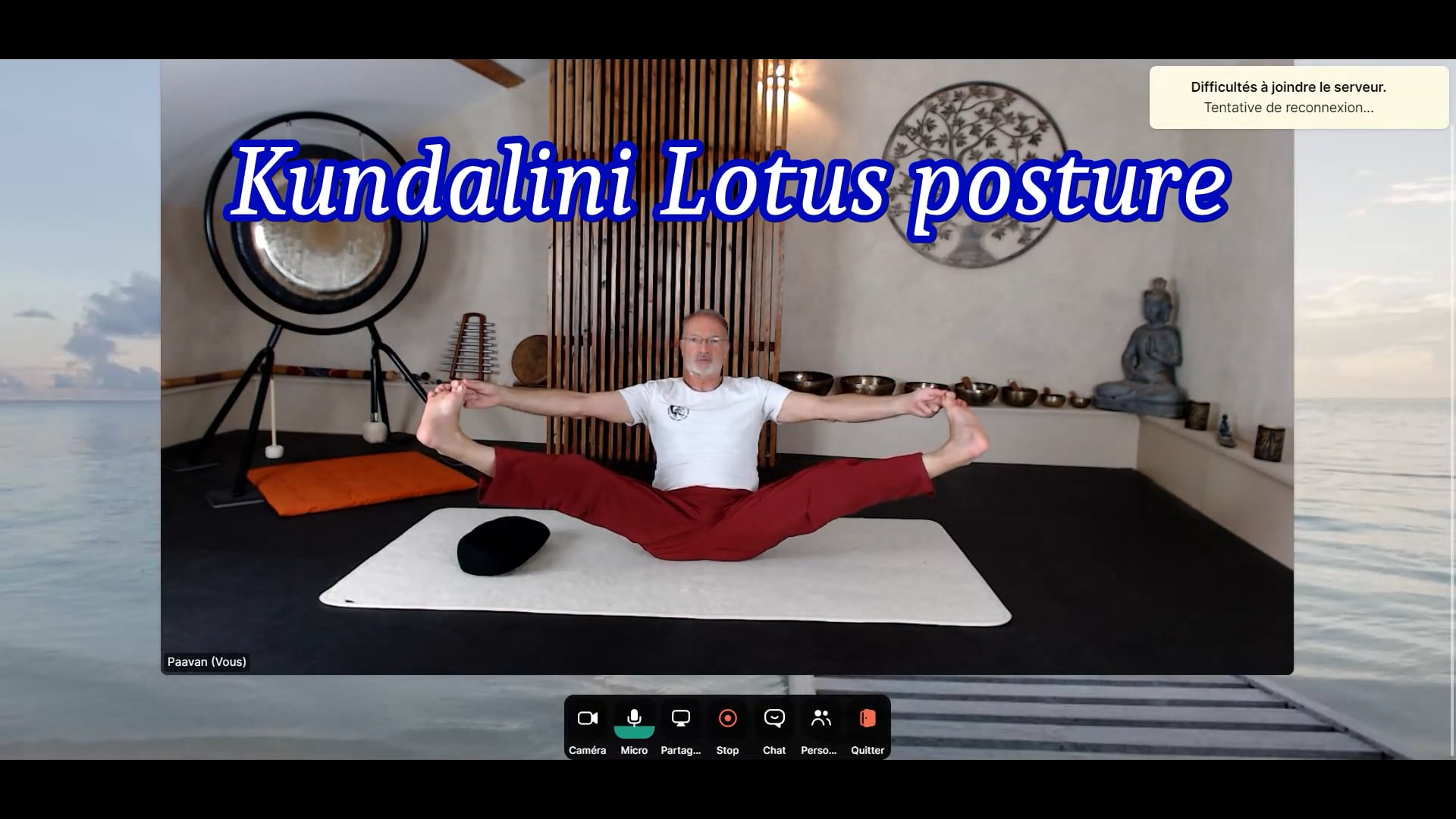 Kundalini Lotus posture   Difficulté 2/3