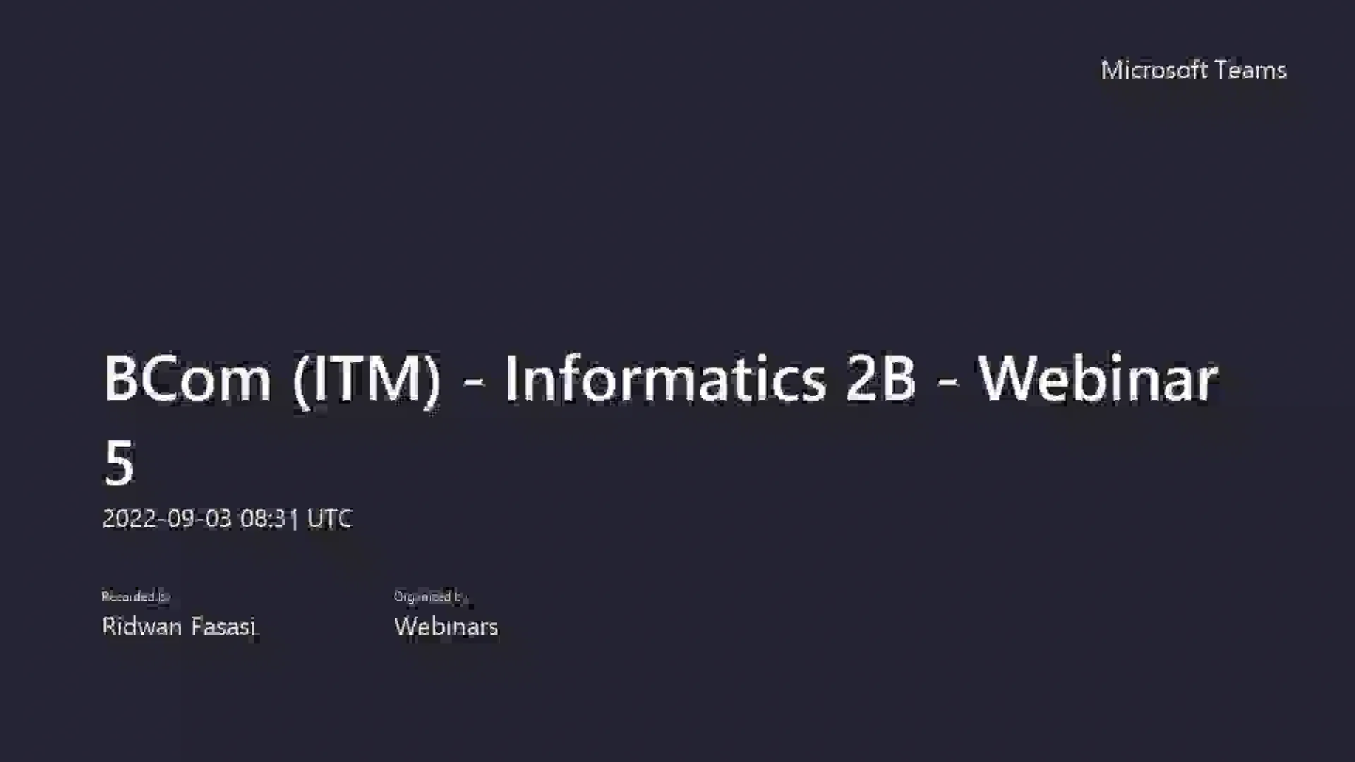 (ITM) Informatics 2B inar 520220903_093118Meeting