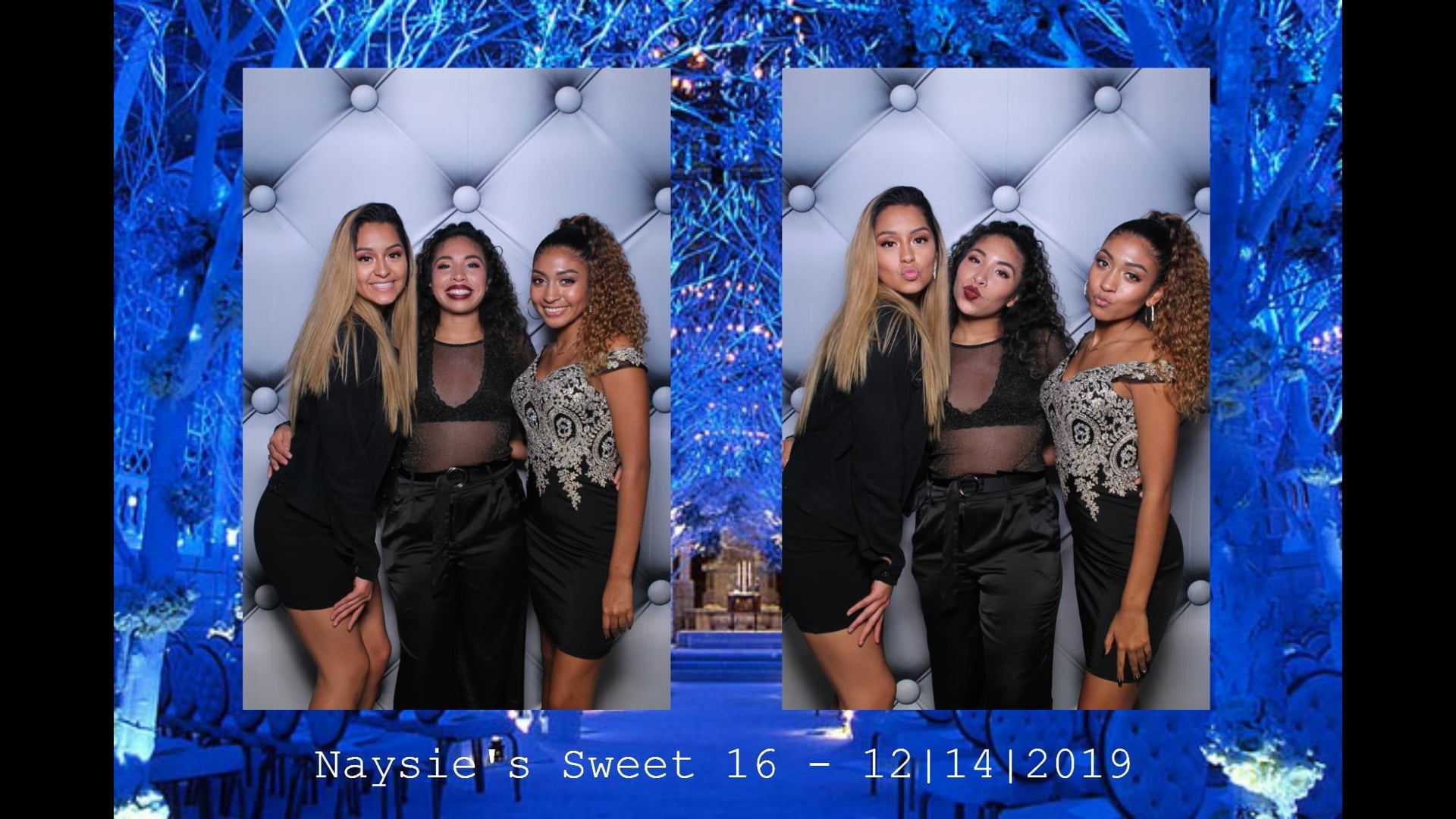 Sweet 16 at Fort Myers Event Center | feet. PHOto Mirror Booth