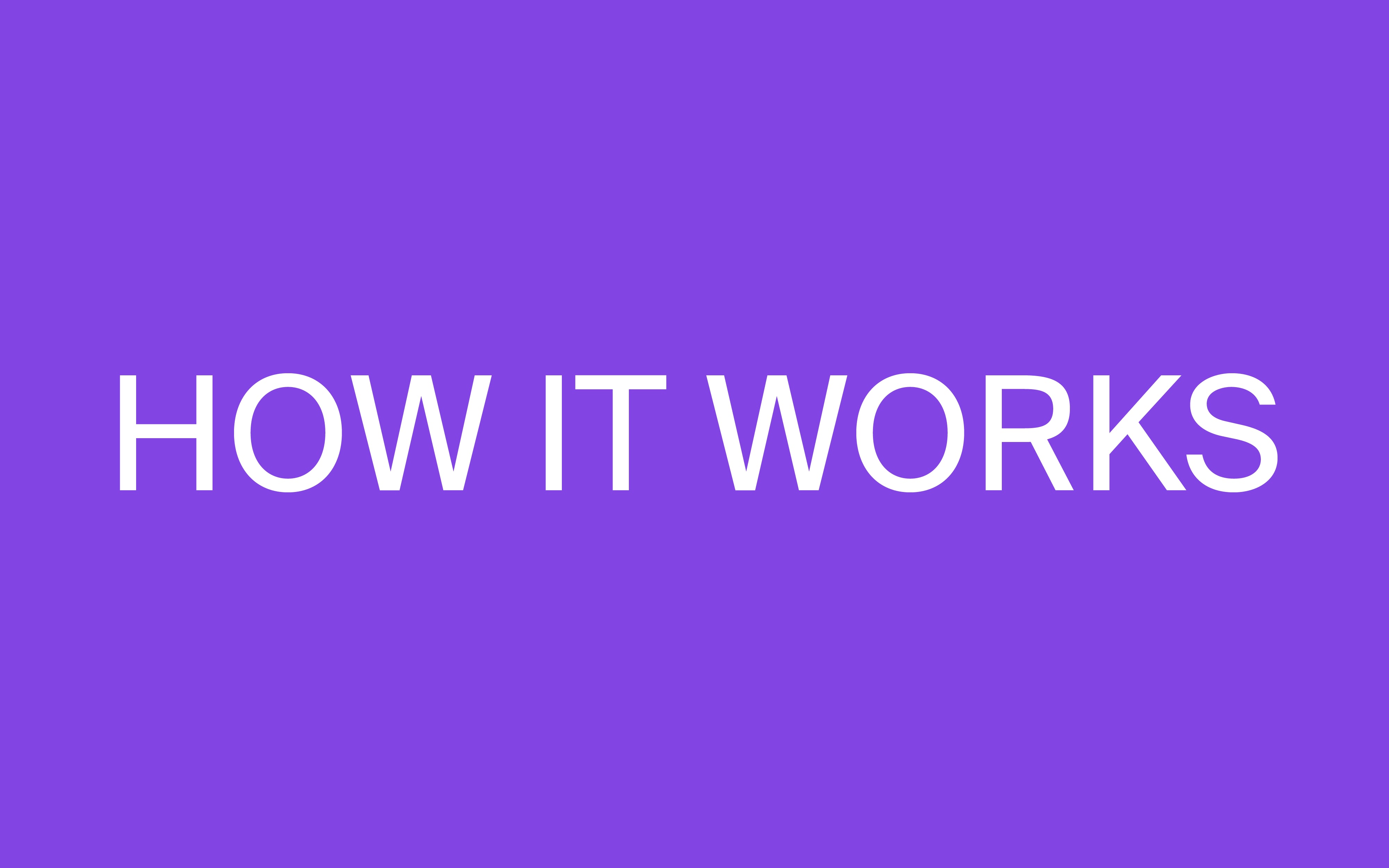 How It Works! on Vimeo