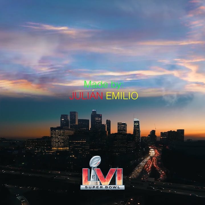 Demo reel. Superbowl LVI (concept draft/ fan art)