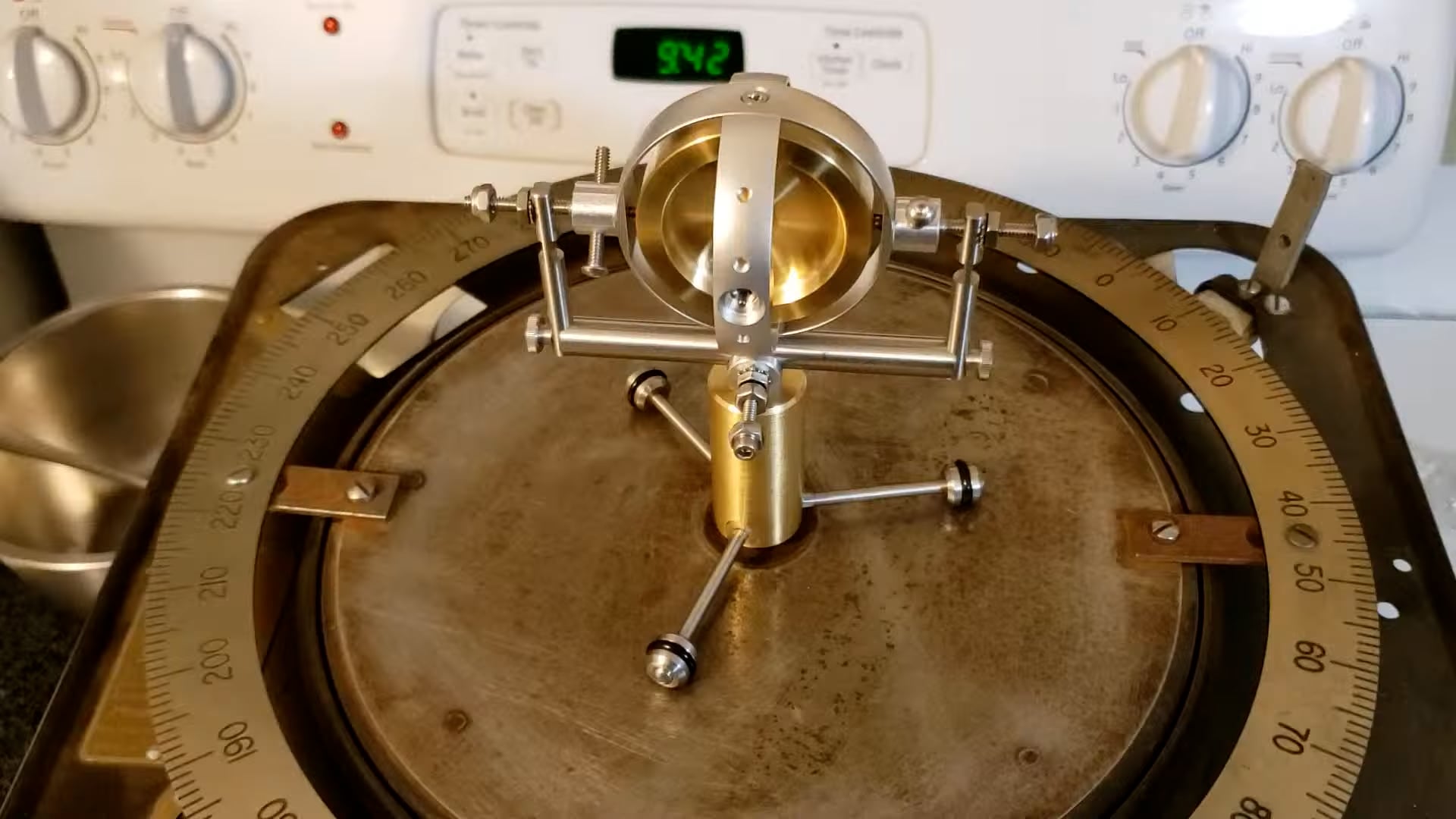 Super precision toy gyroscope update 3 - balance nuts installed, tested ...