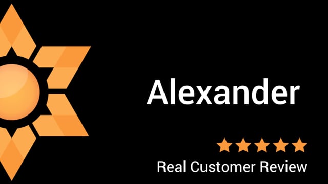 Alexander - Customer Review