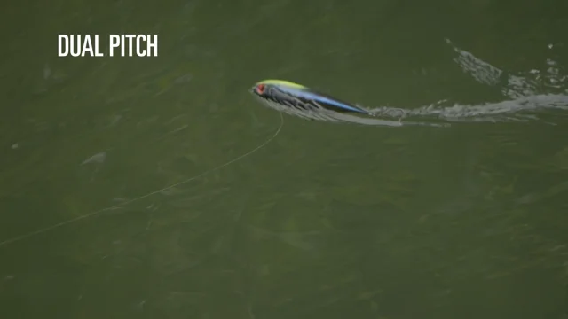 13 Fishing Dual Pitch 108 - Natty Light - 3/4 oz Topwater Pencil Bass Lure  