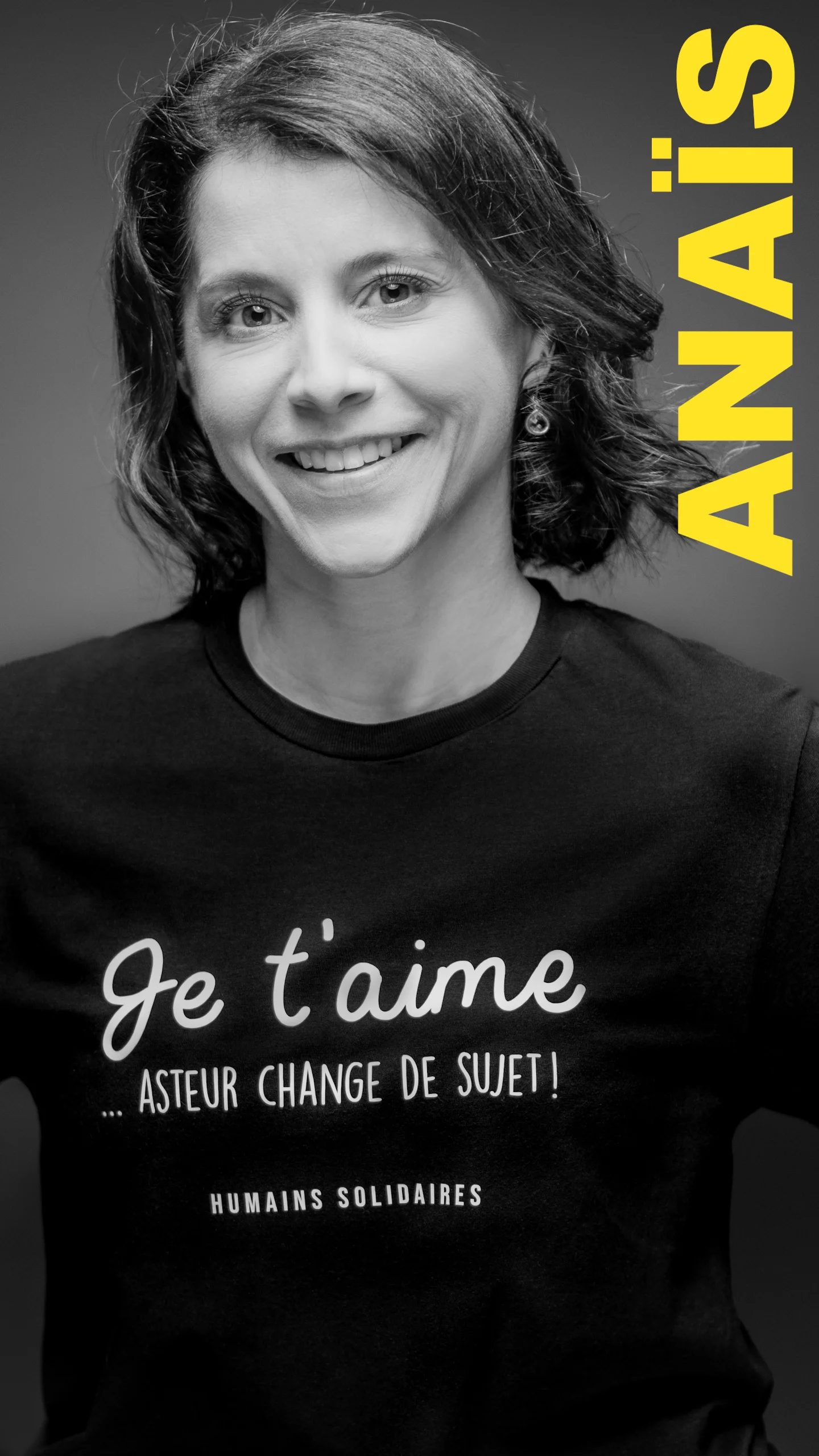 Anaïs Favron : Je t'aime ...asteur change de sujet | Humains Solidaires ...