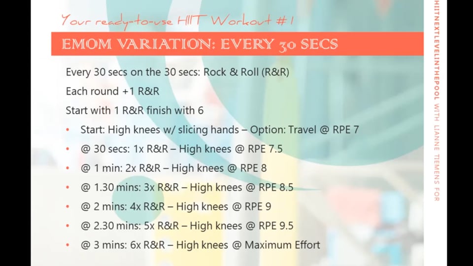 HIIT Format Options