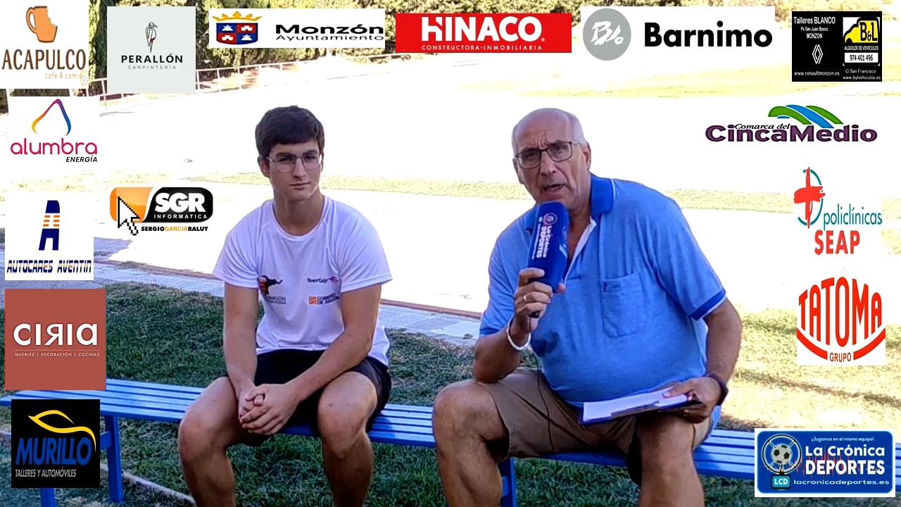 JAVI PRIETO OJEDA  ATLETA DE BINEFAR QUE ESTE VERANO HA HECHO 22 KMS DIARIOS  EN  BICICLETA  PARA  ENTRENAR EN MONZÓN