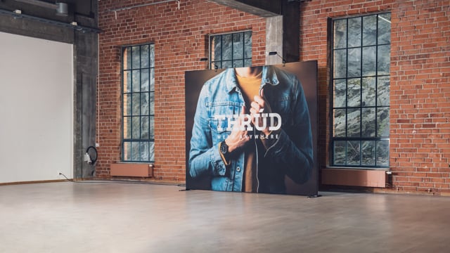 Expand Grand Fabric-connect several to create a stand