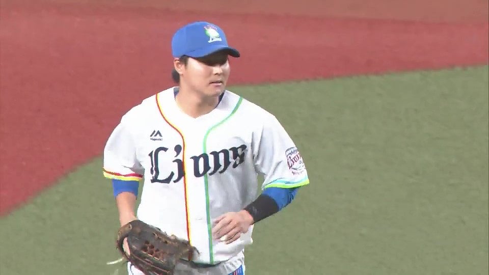 【5回表】追加点は許さない!! ライオンズ・鈴木将平 ピンチを救う見事な好返球!! 2022年9月7日 埼玉西武ライオンズ 対 千葉ロッテマリーンズ