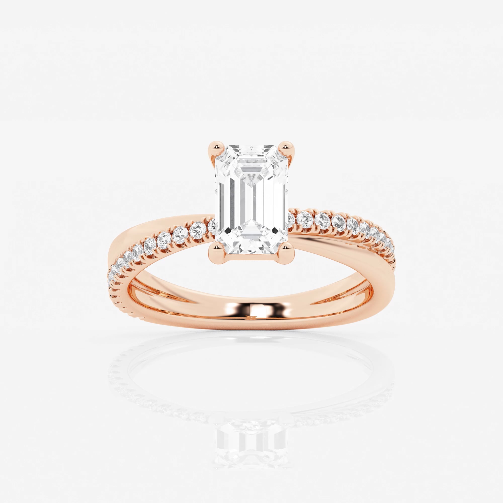 Diamond Solitaire Engagement Ring - VS2+ - 14k - 18k Gold