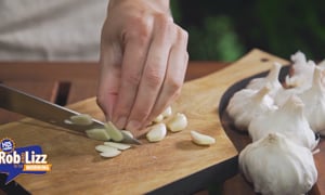 Ninja has a Great Hack for Chopping Garlic