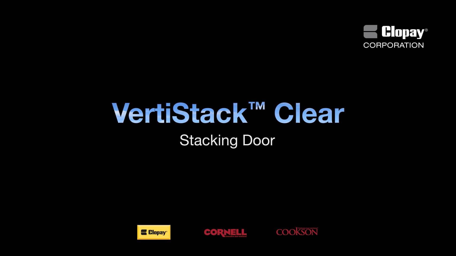 VertiStack™ Clear Stacking Door on Vimeo