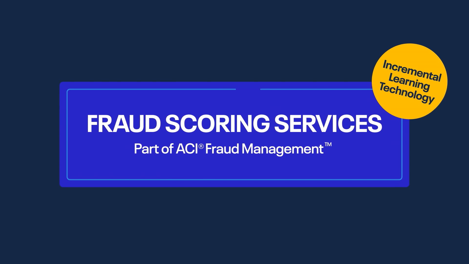 ACI Fraud Scoring Services on Vimeo