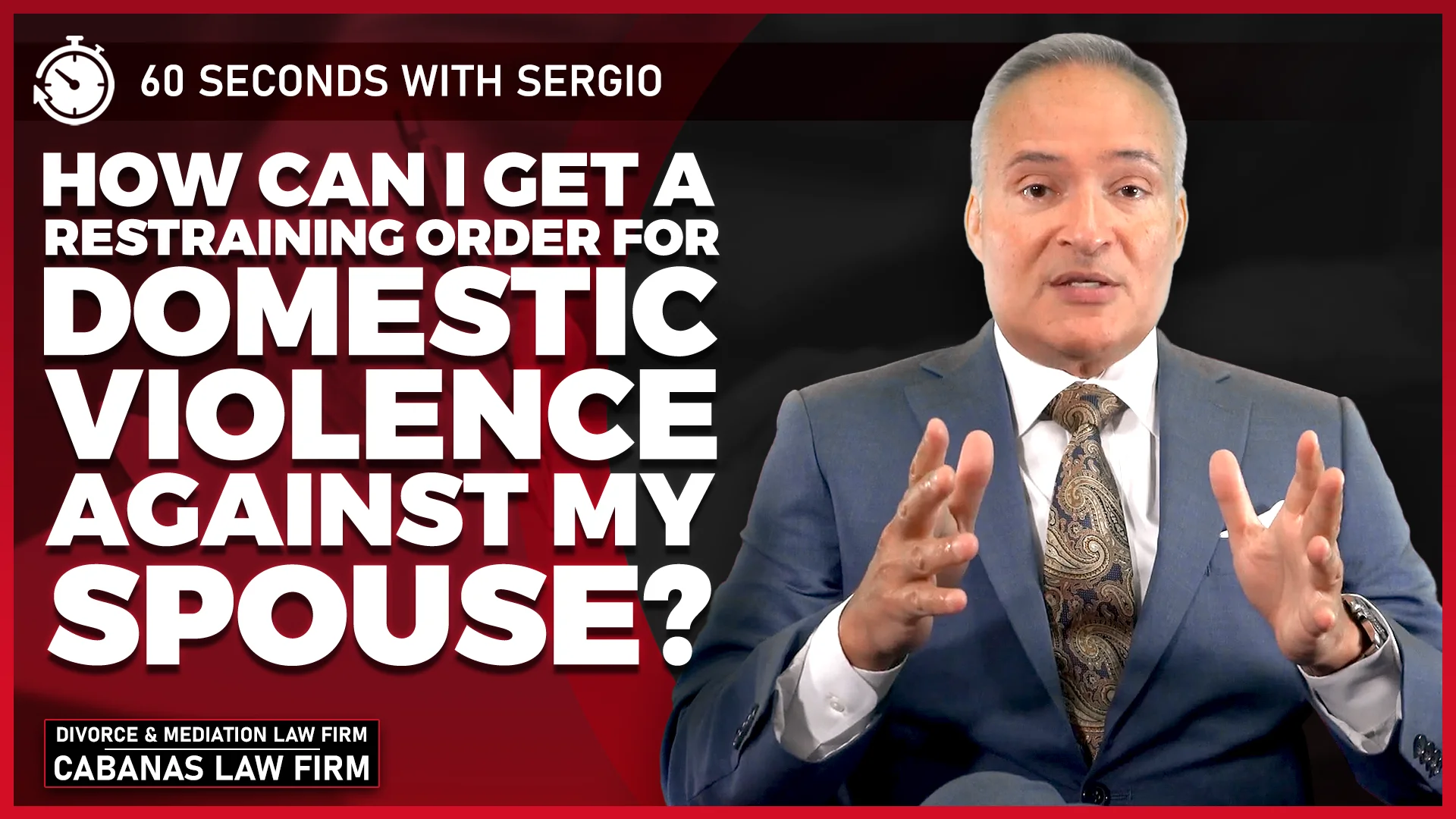EP 91: How can I get a Restraining Order for Domestic Violence Against ...