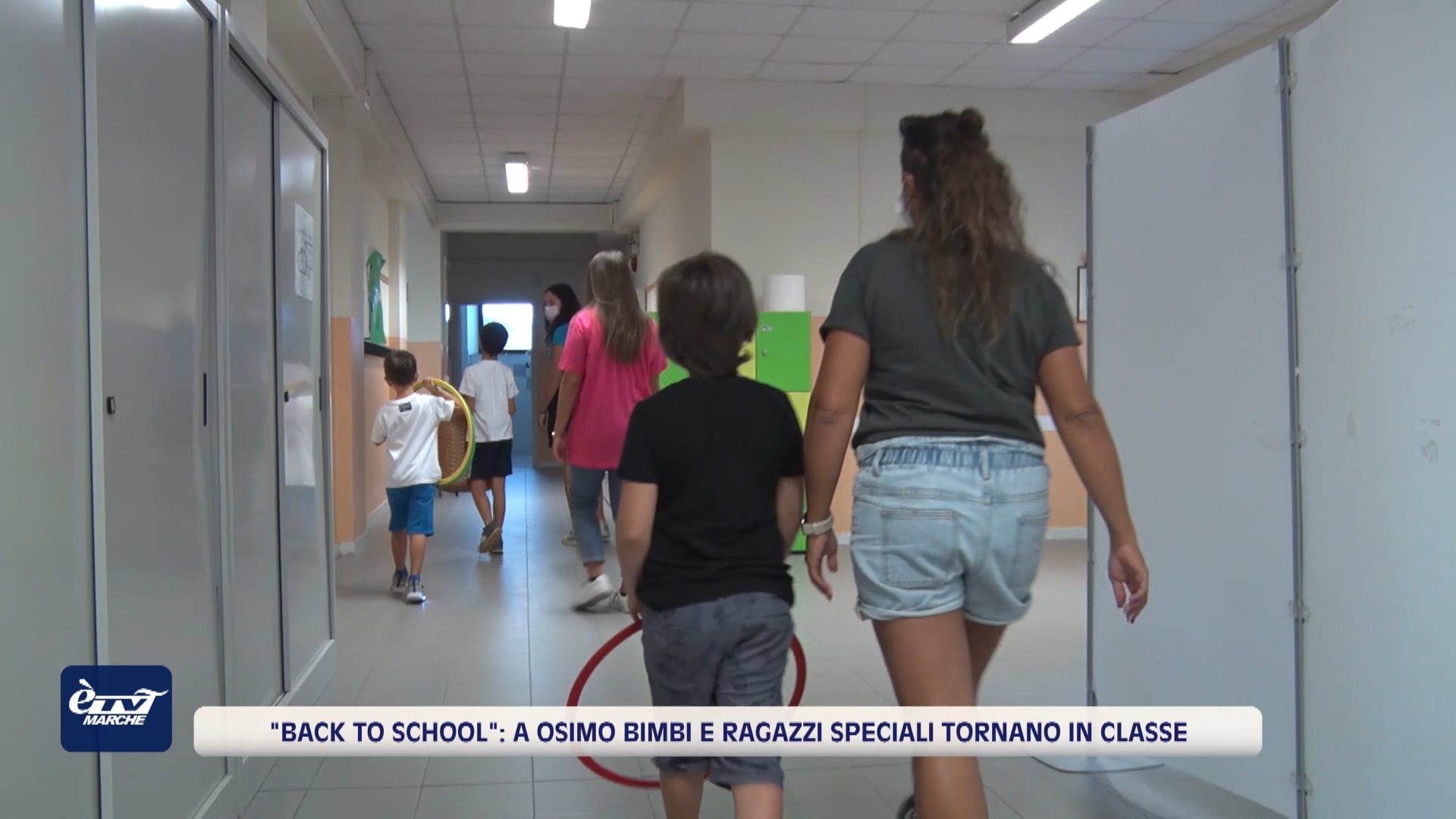 Back to School. A Osimo bimbi e ragazzi speciali tornano in classe - VIDEO