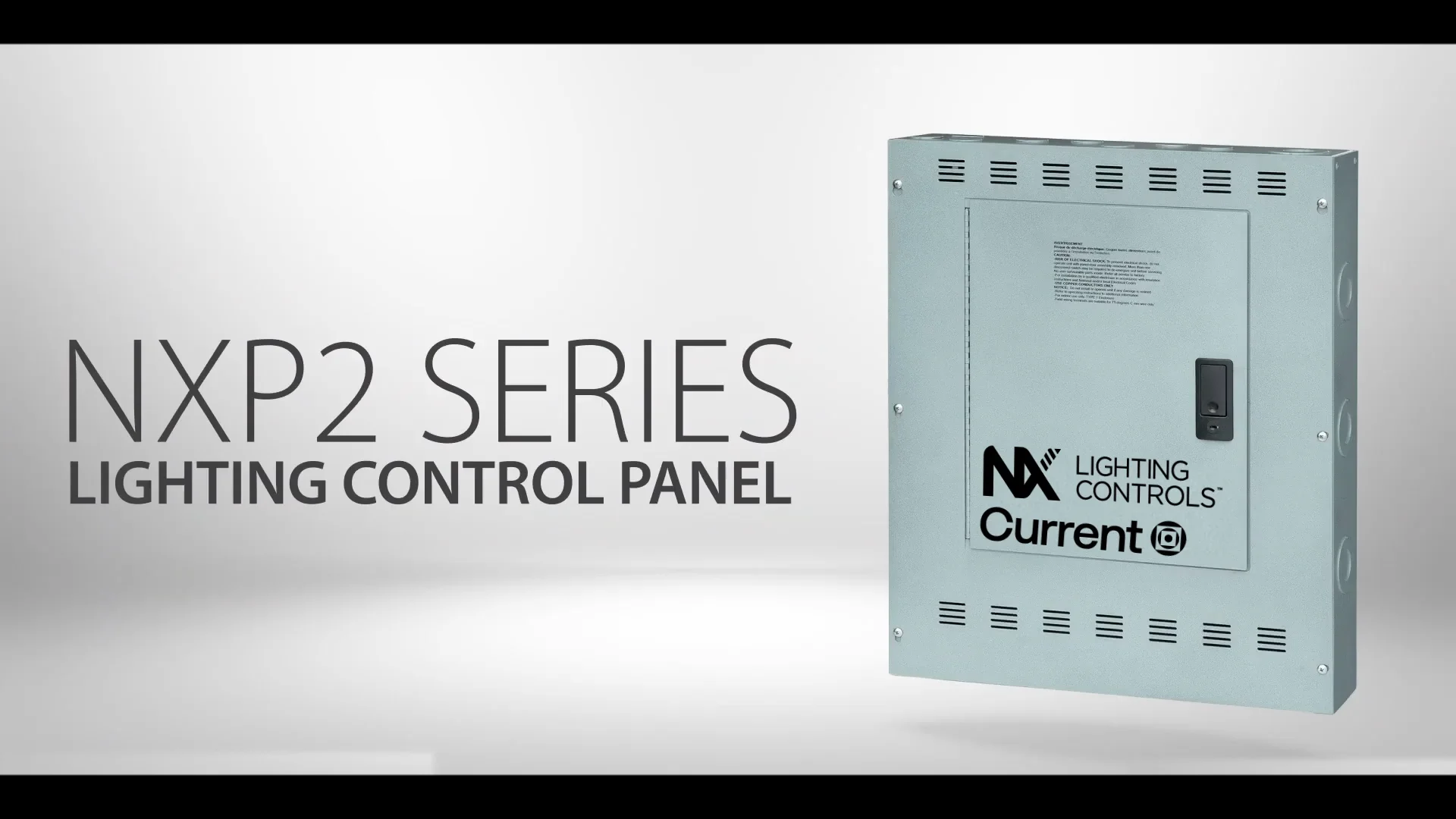 NX Lighting Controls Control Panel (NXP2 Series) Installation Instructions