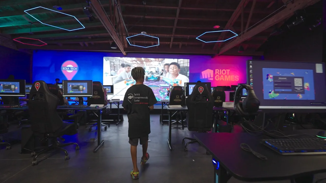 The Grand Opening of the SoLa Technology and Entrepreneurship Center  Powered by Riot Games