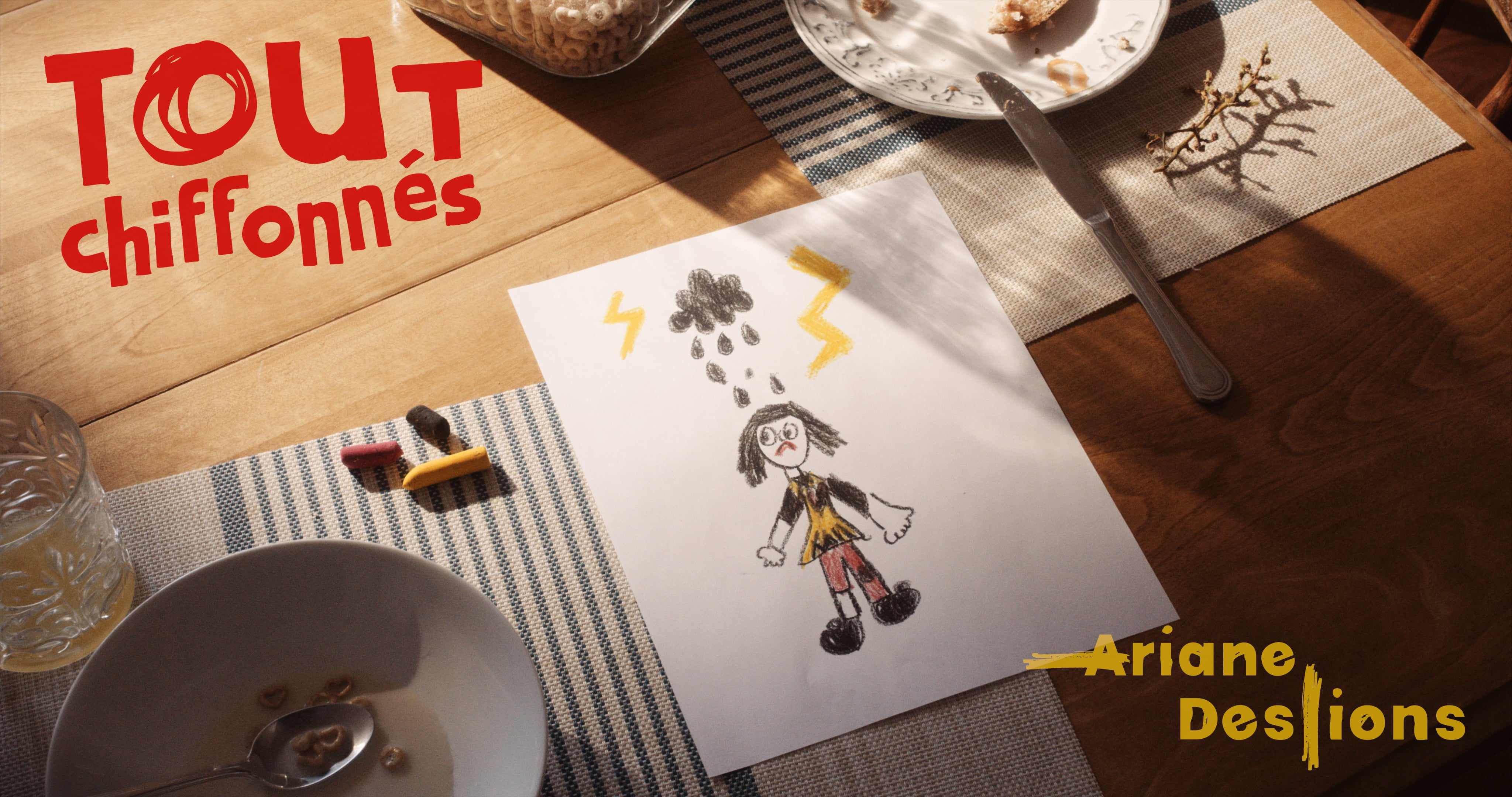 Ariane DesLions - Tout Chiffonnés (2022) | Vidéoclip