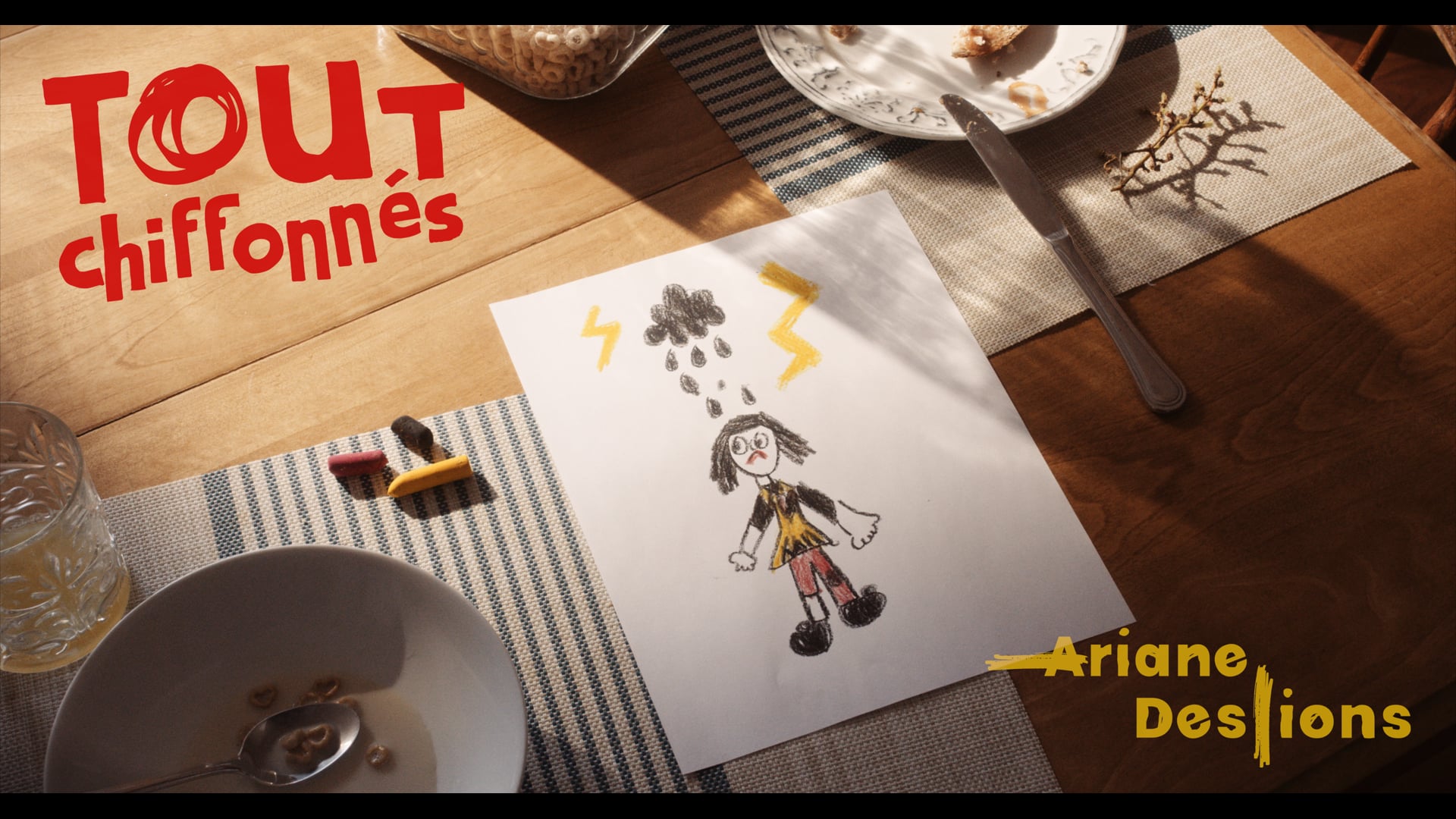 Ariane DesLions - Tout Chiffonnés (2022) | Vidéoclip