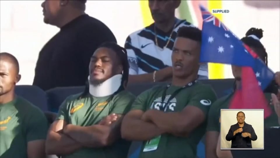 Pressure on Springboks 7s on Vimeo