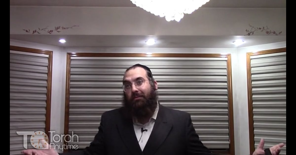 R' Aryeh Royde Rosh Hashanah The Real Meaning of Chaim