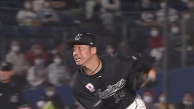 【7回表】安定感抜群の投球!! マリーンズ・美馬学 7回無失点8奪三振の好投!! 2022年9月8日 千葉ロッテマリーンズ 対 北海道日本ハムファイターズ