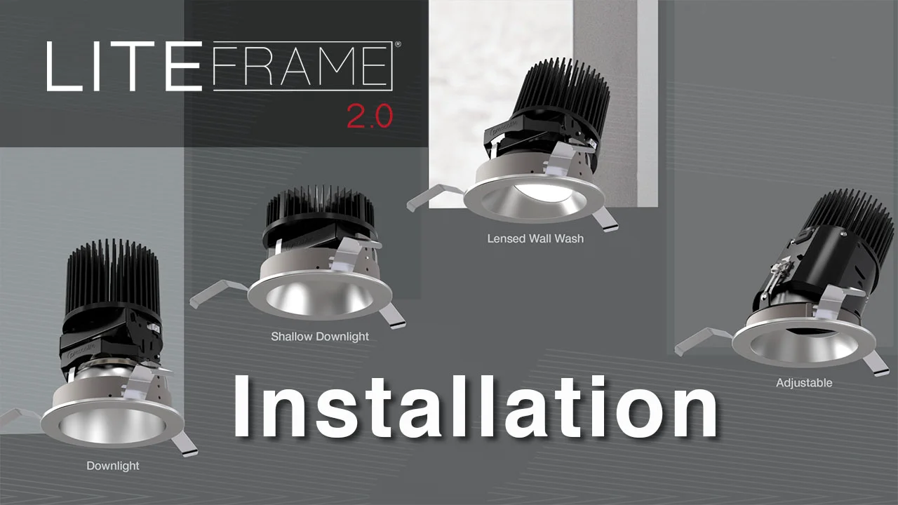 Prescolite 6LFLED6G430KWT LED Recessed Trim – 3000K Warm White For LF6 Frames