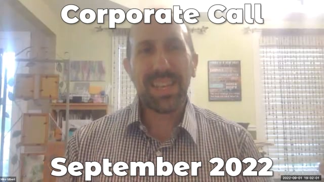 Corporate Call September 2022