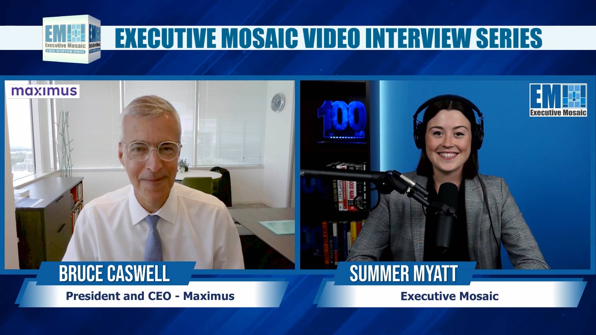 Bruce Caswell - President & CEO, Maximus [Executive Interview] on Vimeo