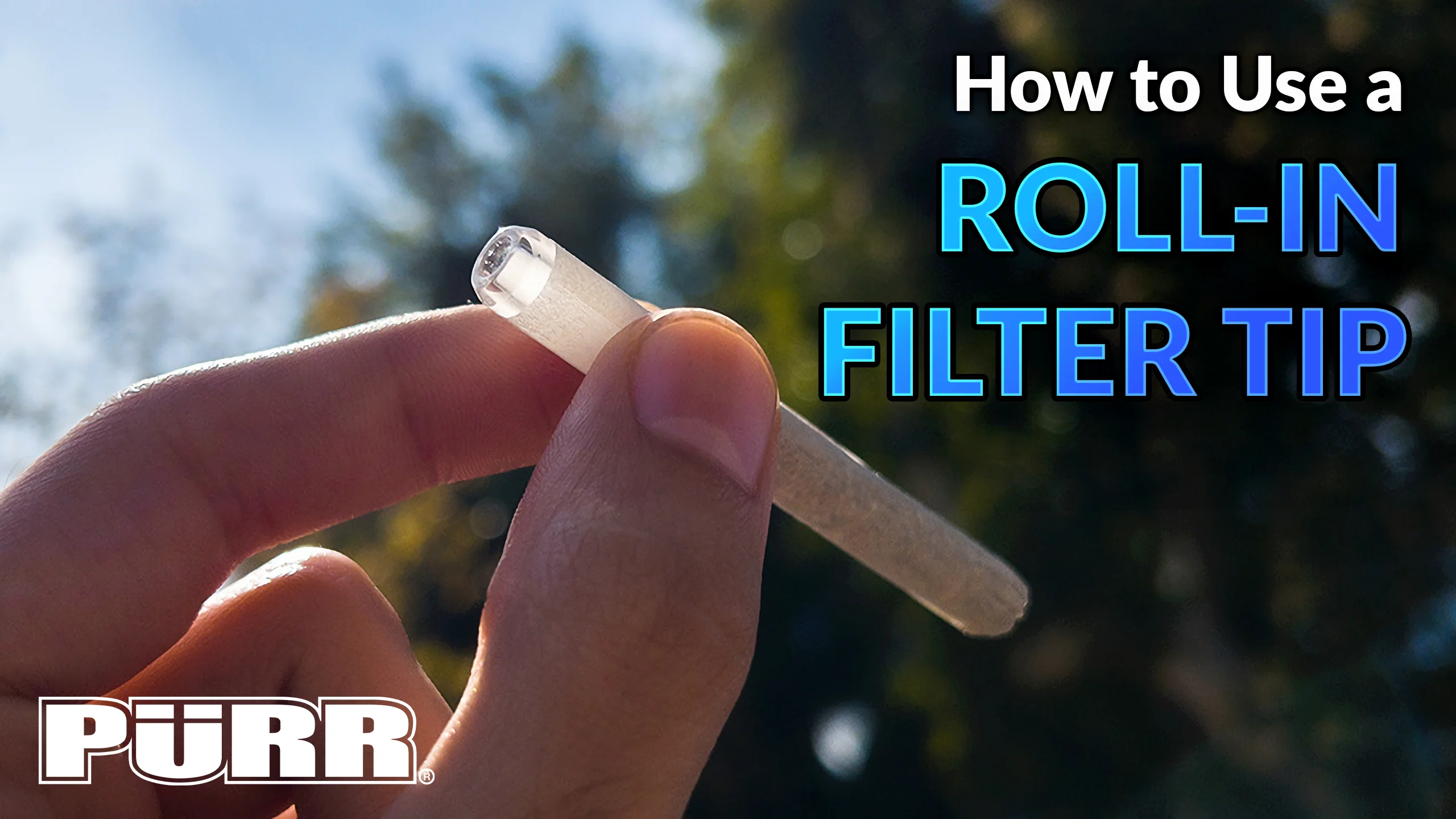 how to roll a filter for a cigarette How to Use our Roll-In Filter Tips & Review