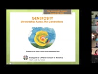 Generosity Webinar GCSynod