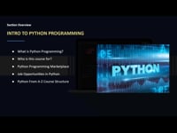 Intro To Python Programming