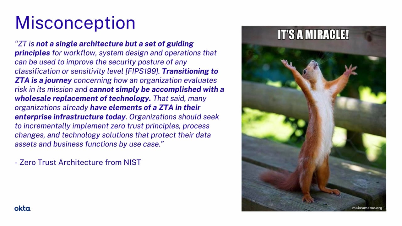 The Journey to Zero Trust starts with Secure Identityabstract