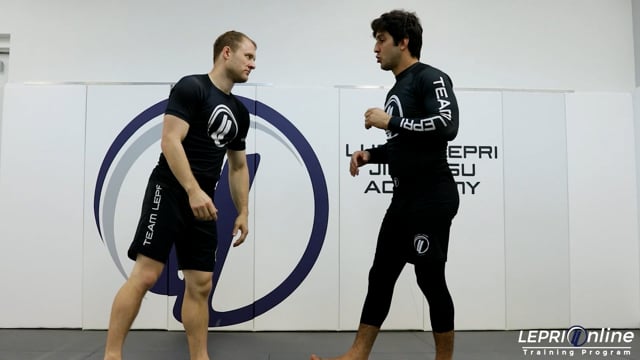 Lock Up with Head and Shoulder Control to Ankle Pick