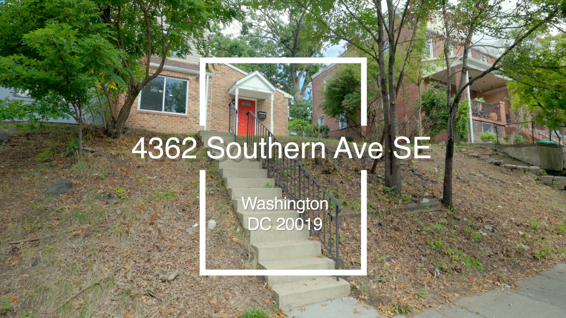 4362 Southern Ave SE, Washington, DC on Vimeo
