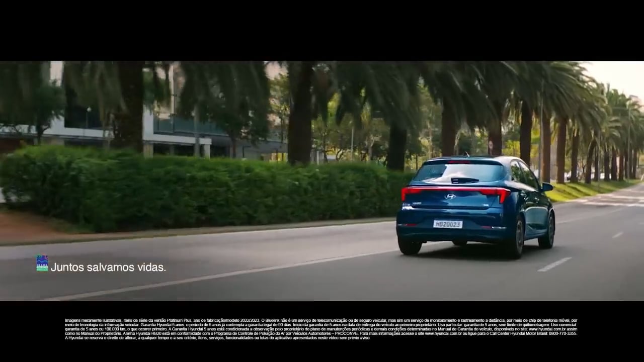 Hyundai HB20 ( Camera Car e Drone )