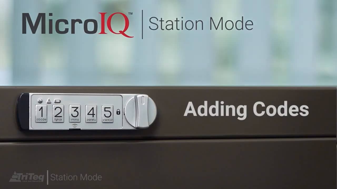 Haworth Digital Locks Adding New Codes on Vimeo