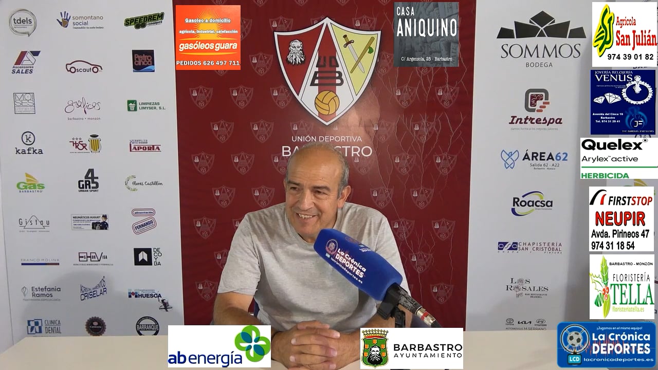 RAFA TORRES (Presidente UD Barbastro) Analizamos la confección de la plantilla, objetivos, campaña de socios, Barbastro B, futbol base