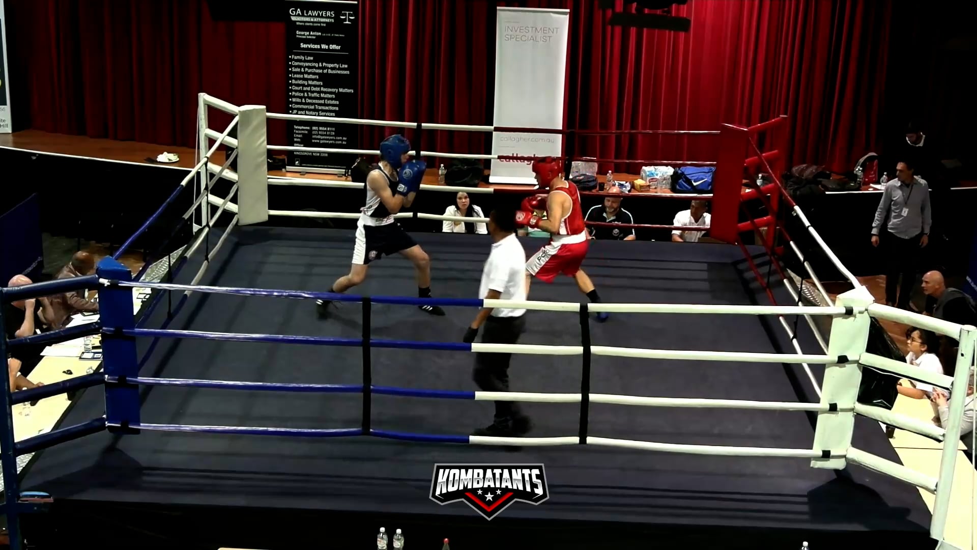 Finn McGreery v Xavier Tripolone